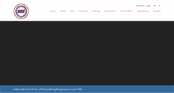 Desktop Screenshot of iuoe825.org