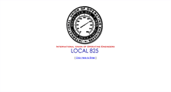 Desktop Screenshot of member.iuoe825.org
